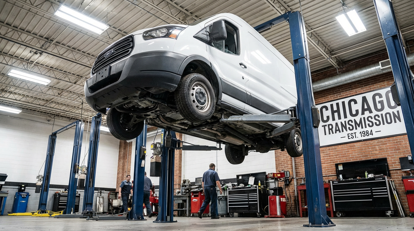 Commercial Van Transmission Repair in Arlington Heights: Priority Service for Ford Transit, Sprinter, ProMaster, and Chevy Express - Arlington Heights Transmission photo