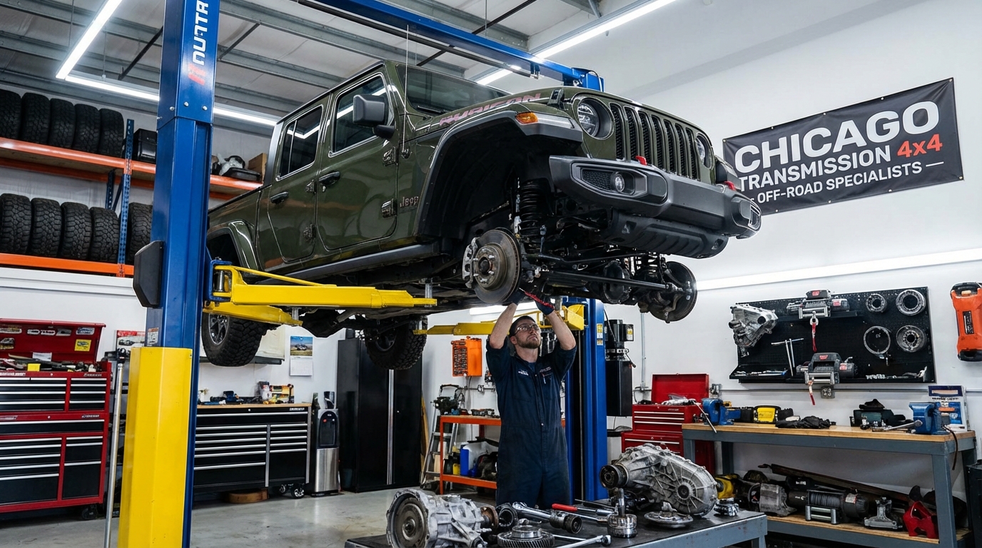 Jeep Grand Cherokee 545RFE Slipping: Causes, Cost and Timeline - Arlington Heights Transmission photo