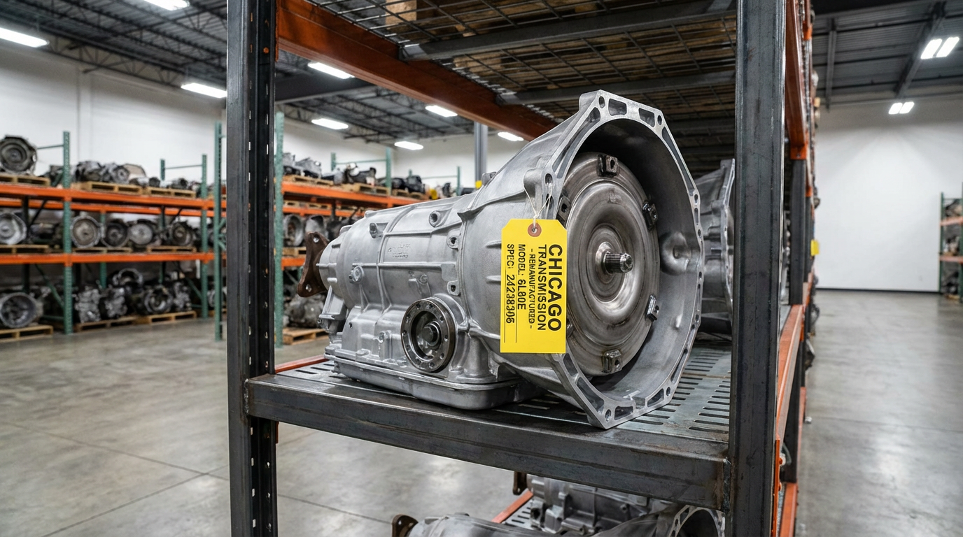 Transmission parts in stock at Arlington Heights Transmission.