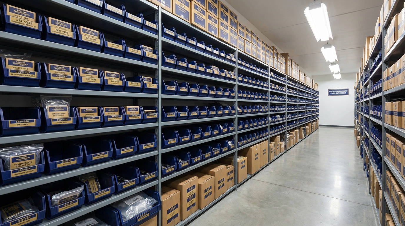 Transmission parts in stock at Arlington Heights Transmission.
