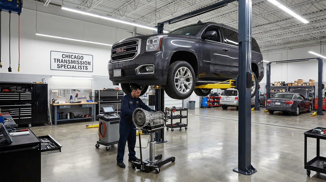 GMC Sierra Transmission Problems: 6L80 Shudder, Slipping, and Arlington Heights Repair Cost - Arlington Heights Transmission photo