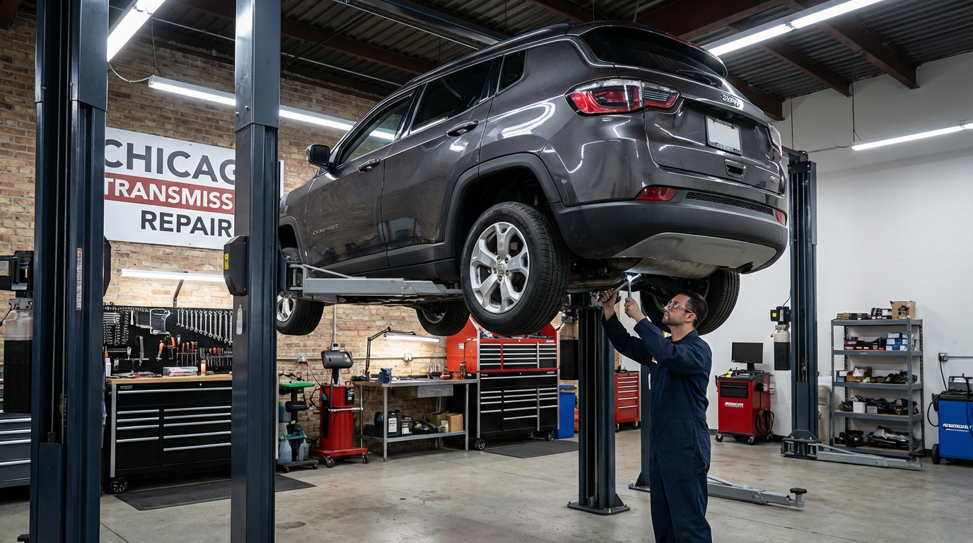 Jeep Grand Cherokee 545RFE Slipping: Causes, Cost and Timeline - Arlington Heights Transmission photo
