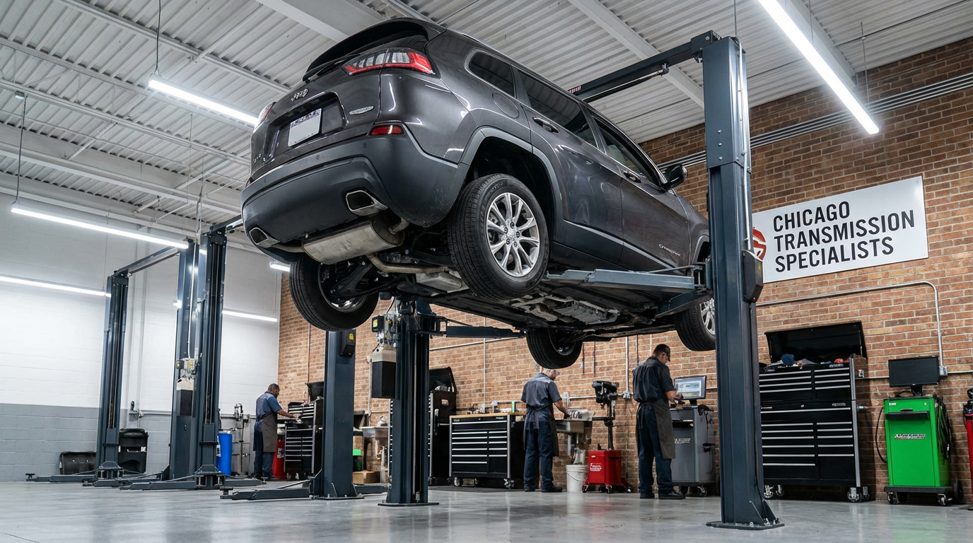 Jeep Grand Cherokee 545RFE Slipping: Causes, Cost and Timeline - Arlington Heights Transmission photo