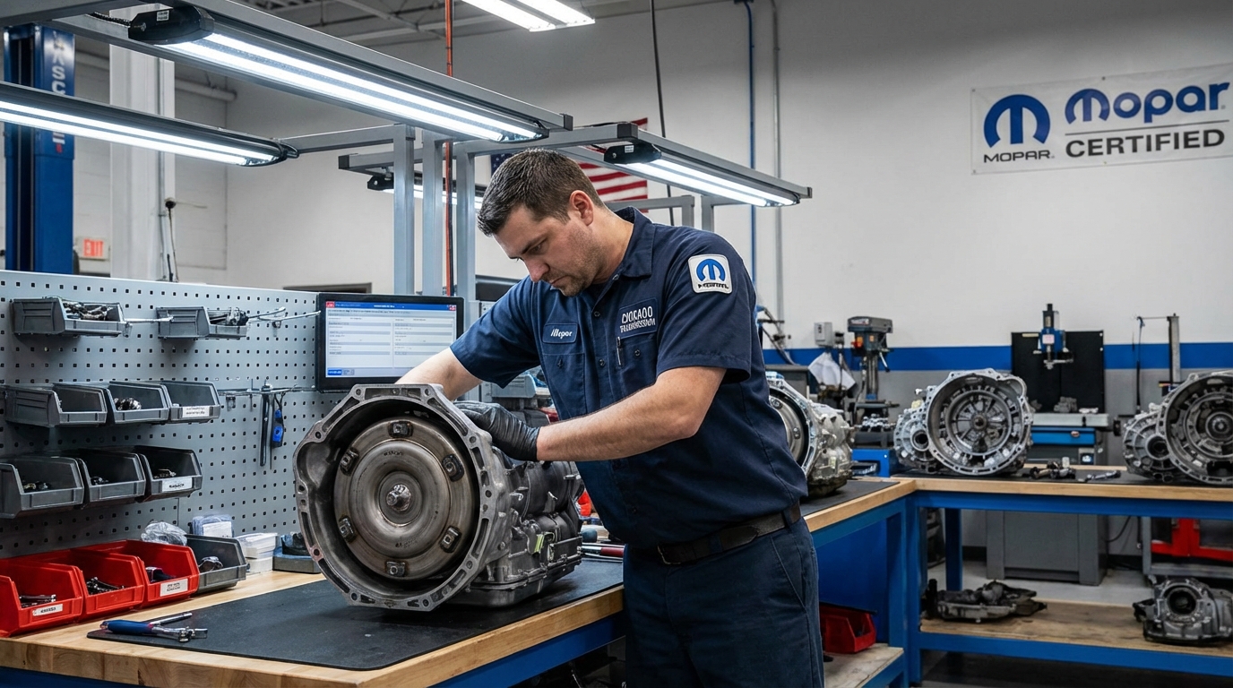 Jeep Grand Cherokee transmission service at Arlington Heights Transmission