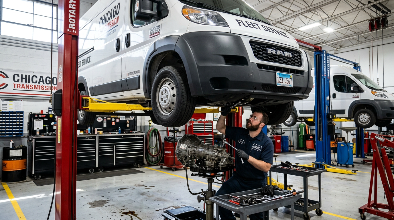 2018 Ram 1500 Transmission Repair Cost in Arlington Heights: ZF 8HP70 Issues and Real Pricing - Arlington Heights Transmission photo