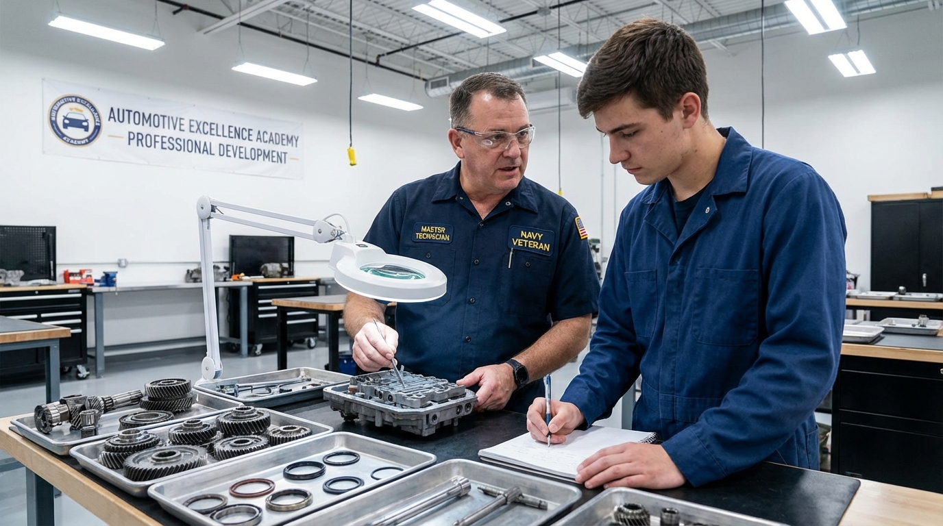 Arlington Heights Transmission technician working on p0715 - Arlington Heights