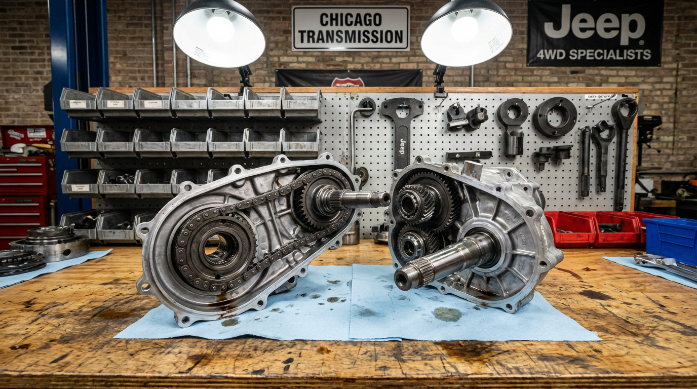 Jeep Grand Cherokee 545RFE Slipping: Causes, Cost and Timeline - Arlington Heights Transmission photo