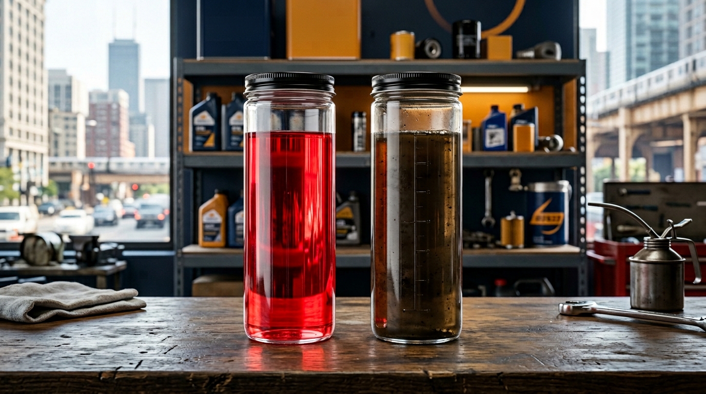 Burnt Transmission Fluid: Color, Smell, Heat Damage, and What To Do - Arlington Heights Transmission