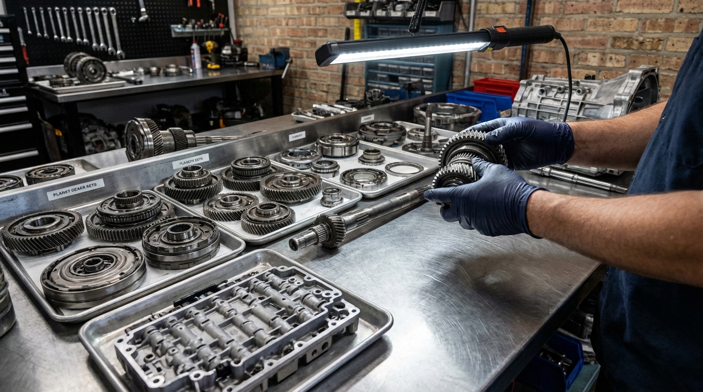 Ford 6R80 diagnostic process at Arlington Heights Transmission