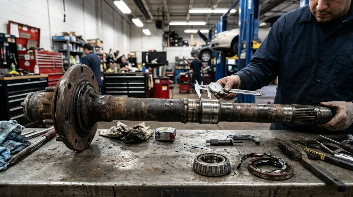 Axle Repair Arlington Heights inspection photo at Arlington Heights Transmission