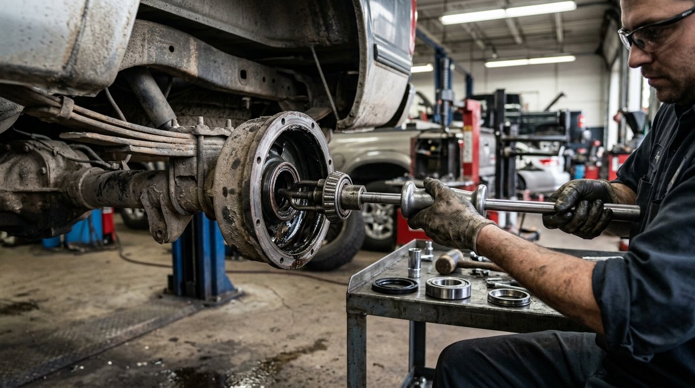 Axle Repair Arlington Heights inspection photo at Arlington Heights Transmission