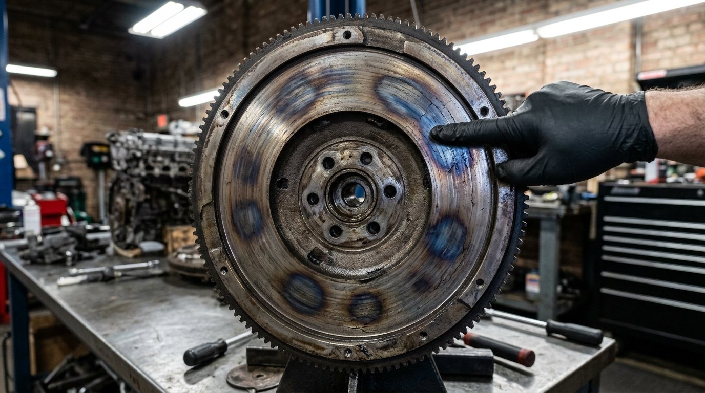 Flywheel Resurfacing Arlington Heights inspection photo at Arlington Heights Transmission