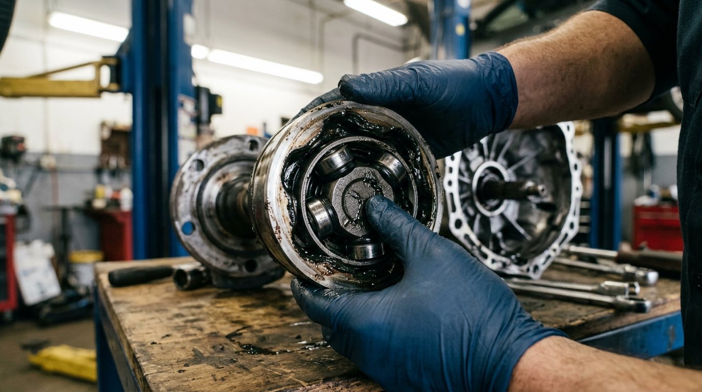 Axle Repair Arlington Heights inspection photo at Arlington Heights Transmission