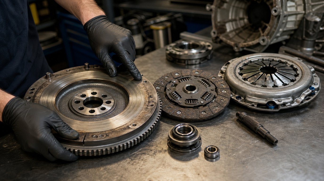 Clutch Replacement Arlington Heights inspection photo at Arlington Heights Transmission