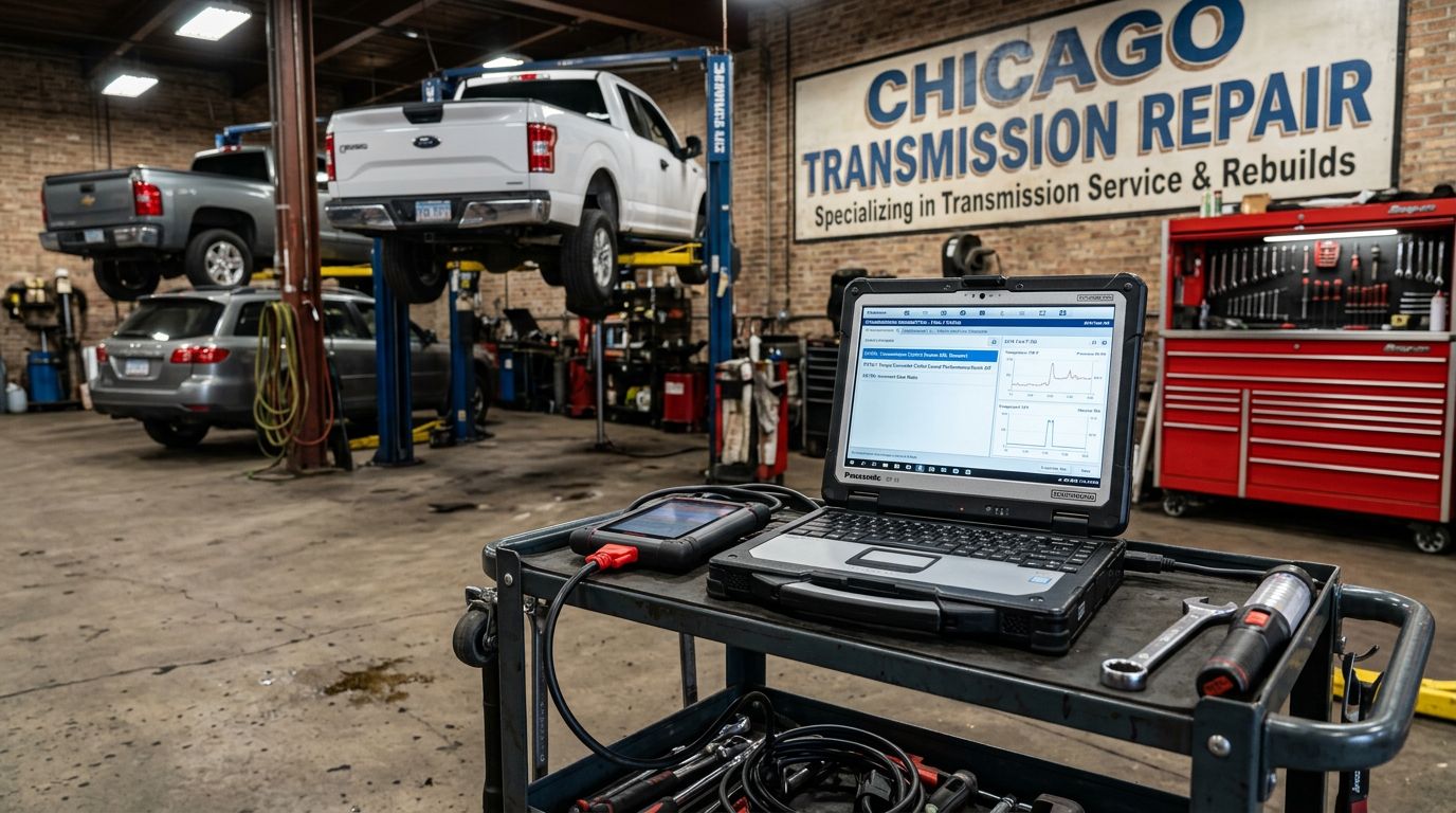 RE0F10A/D/E Arlington Heights Transmission Repair diagnostic process at Arlington Heights Transmission
