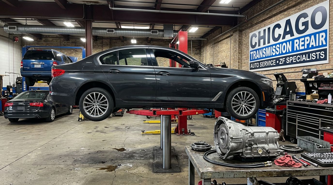 BMW ZF 8HP Transmission: Why the Dealer Quote Is So High - Arlington Heights Transmission photo