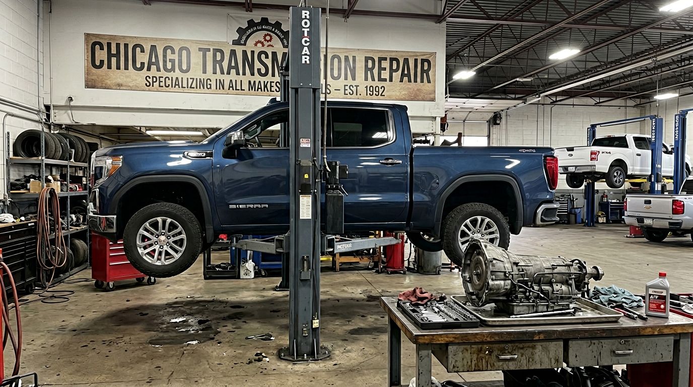 GMC Sierra Transmission Problems: 6L80 Shudder, Slipping, and Arlington Heights Repair Cost - Arlington Heights Transmission photo