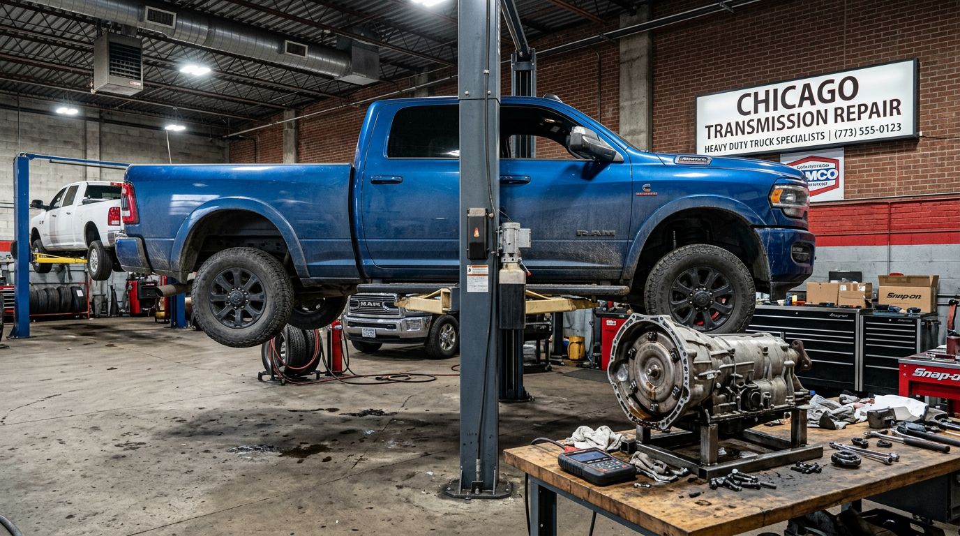 2018 Ram 1500 Transmission Repair Cost in Arlington Heights: ZF 8HP70 Issues and Real Pricing - Arlington Heights Transmission photo