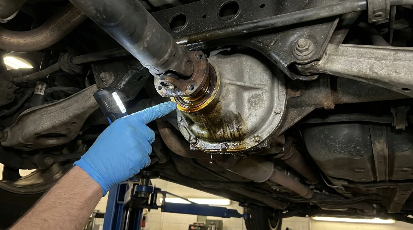 Axle Repair Arlington Heights inspection photo at Arlington Heights Transmission
