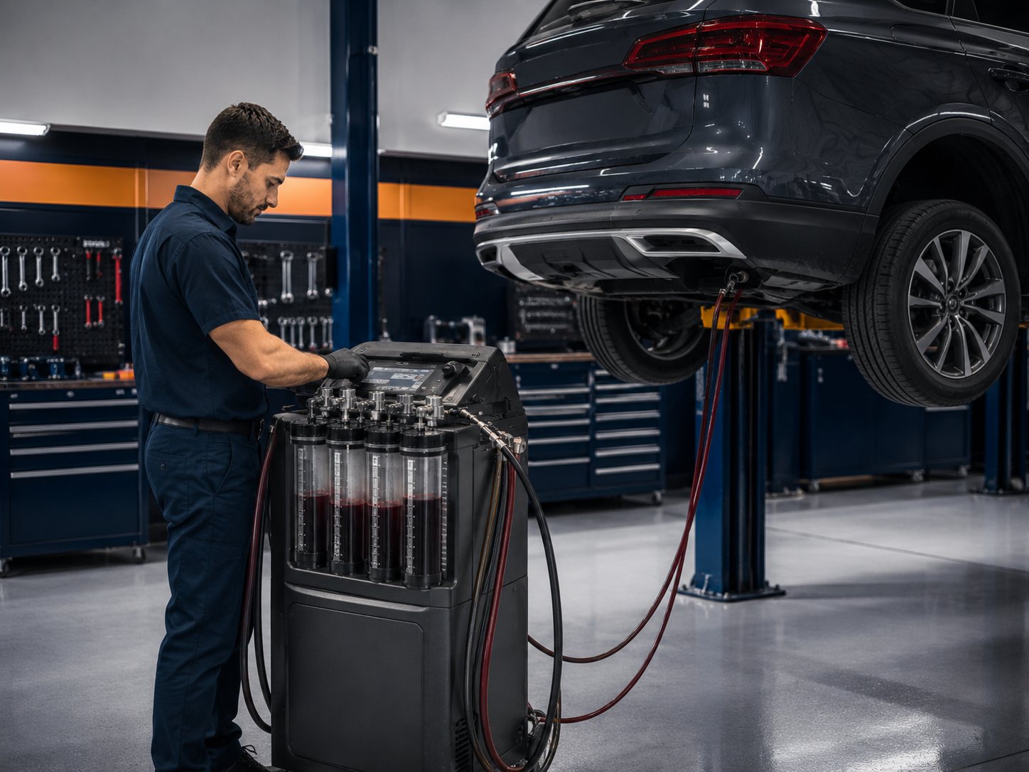 Fluid exchange and maintenance service for transmission protection for Contact Arlington Heights Transmission