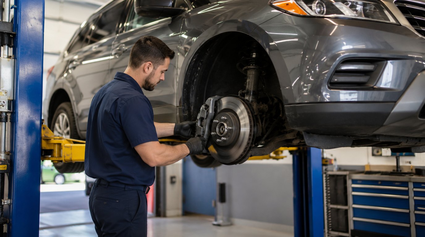 Brake Repair Arlington Heights Stop Cleanly. Diagnose Clearly. service photo at Arlington Heights Transmission