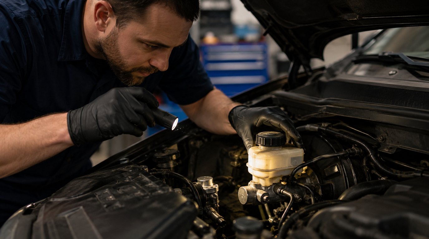 Brake Repair Arlington Heights Stop Cleanly. Diagnose Clearly. service photo at Arlington Heights Transmission