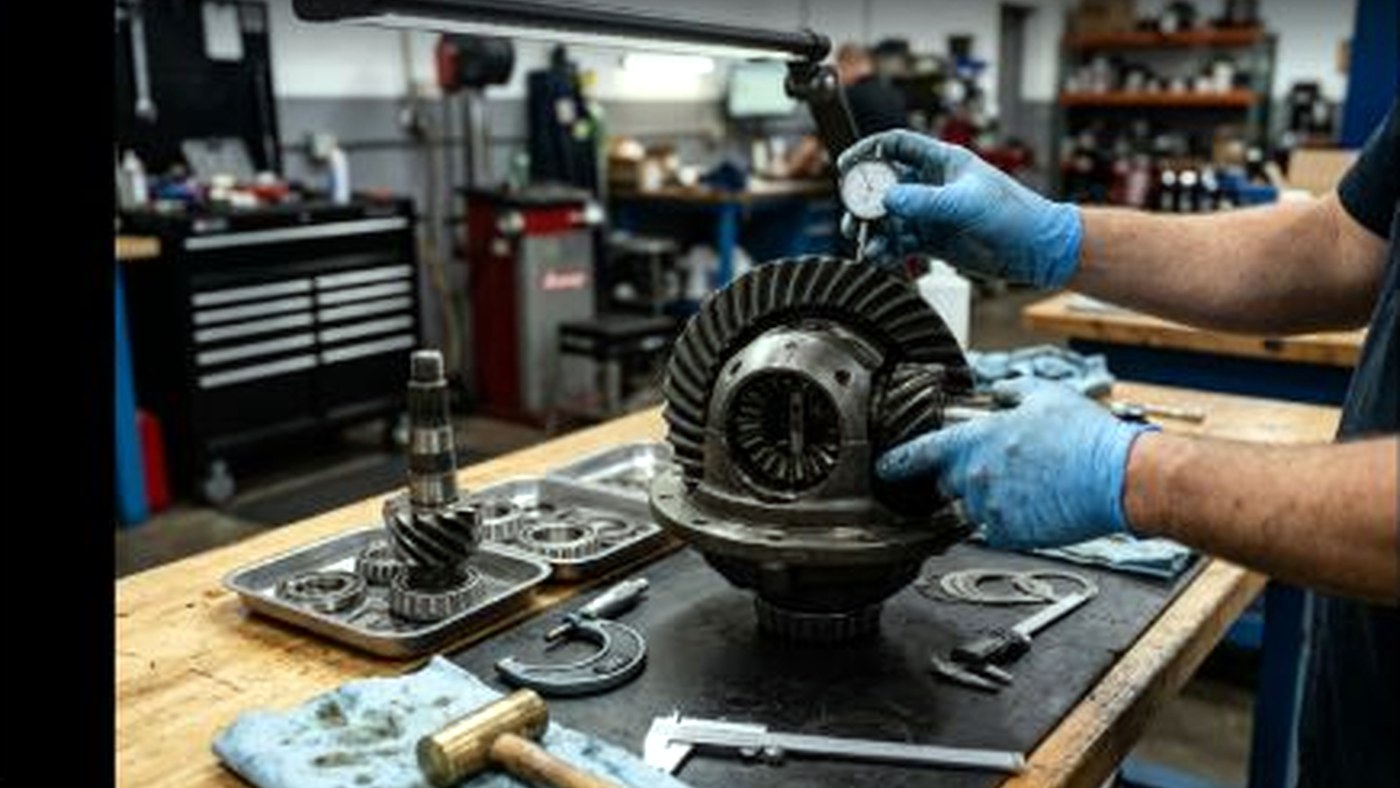 Differential Repair Arlington Heights warning signs inspected in Arlington Heights