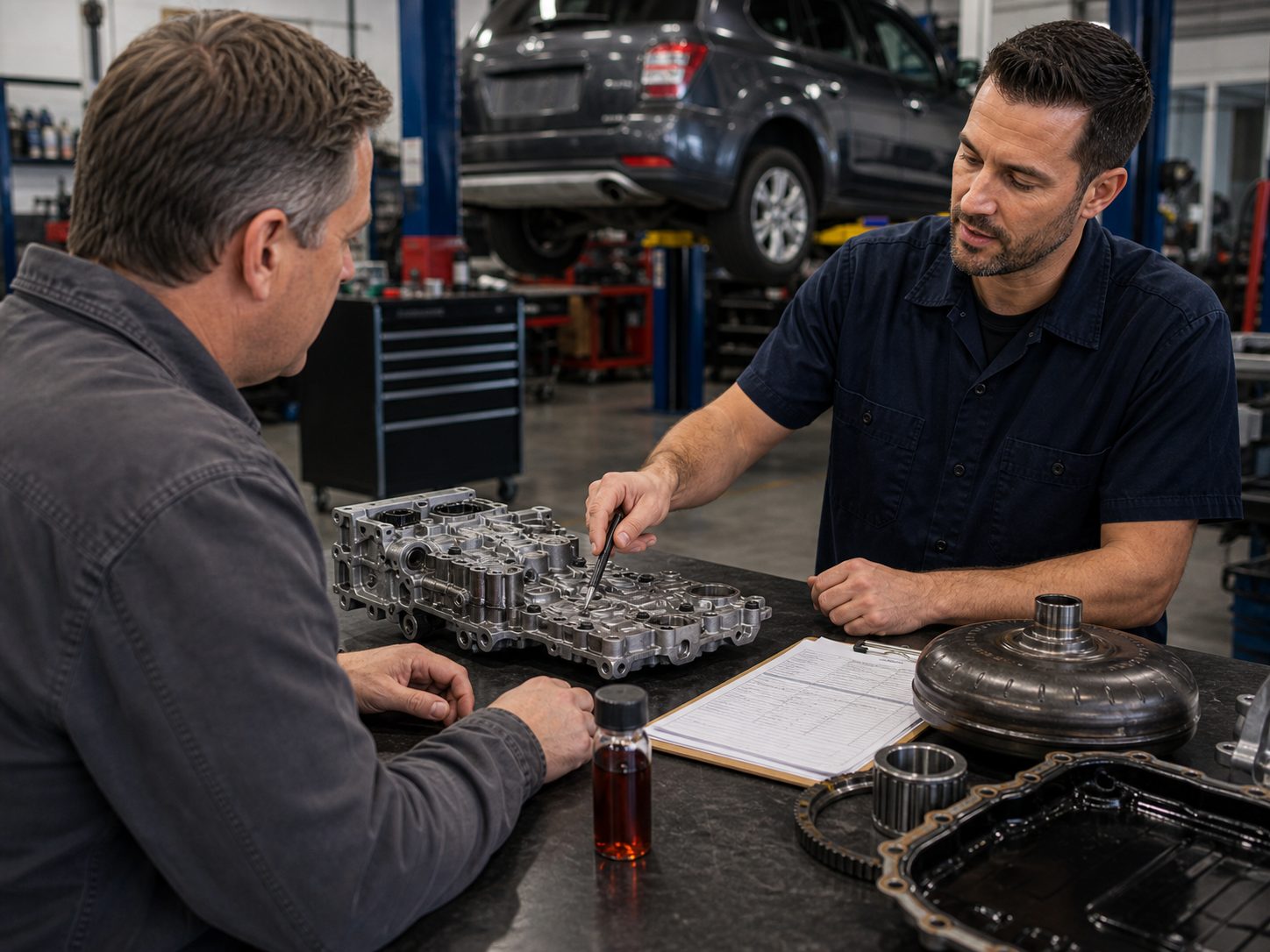 Transmission repair path explained for Barrington customers