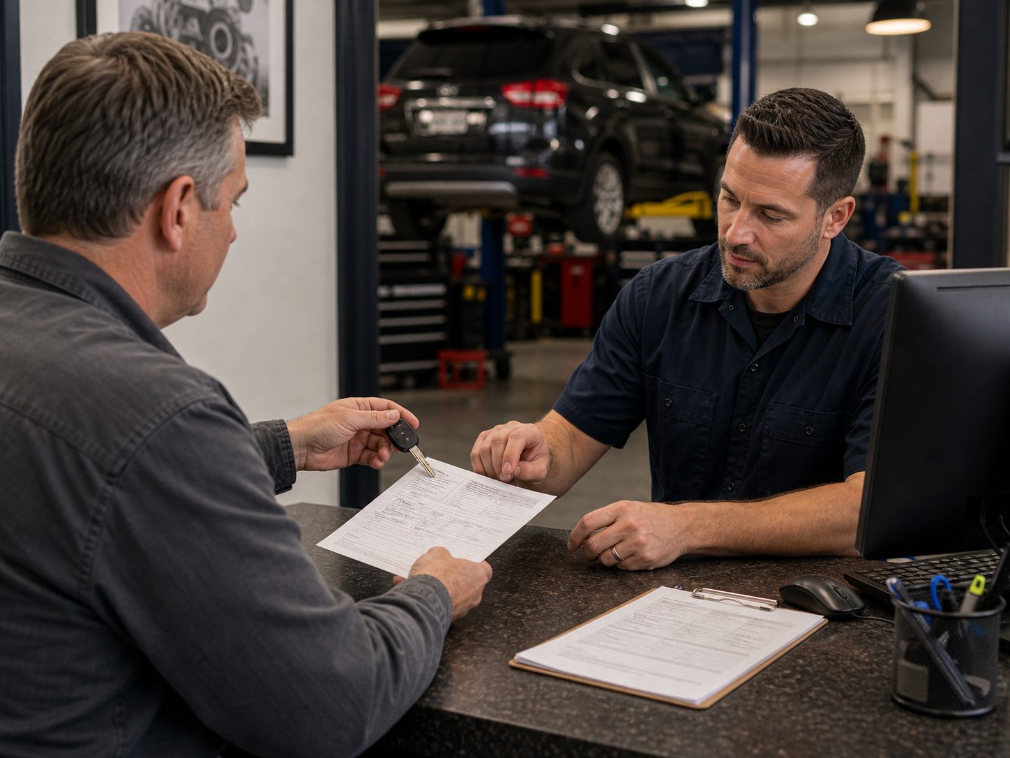 Buffalo Grove transmission repair intake for symptoms, mileage, and prior estimates