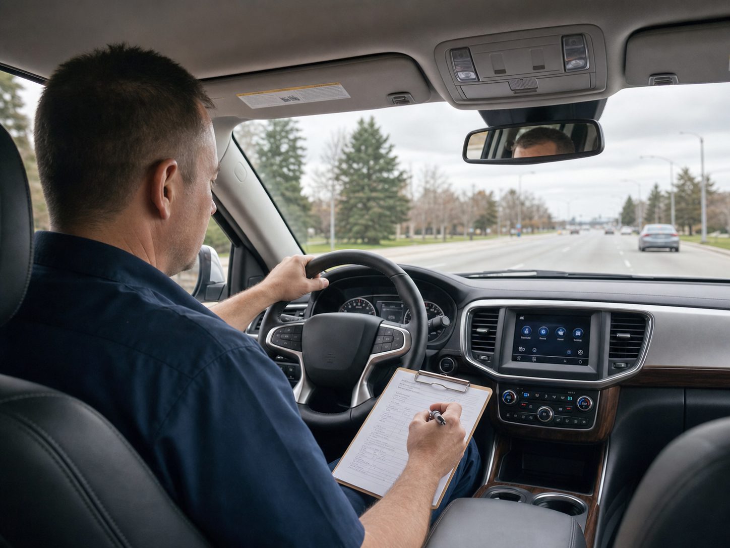 Hoffman Estates transmission road test after symptom intake