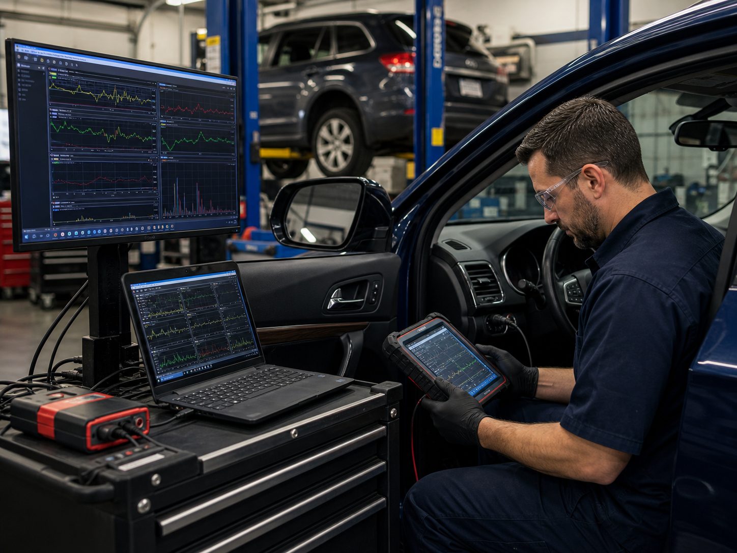 Transmission diagnostic scan data review for Mount Prospect drivers