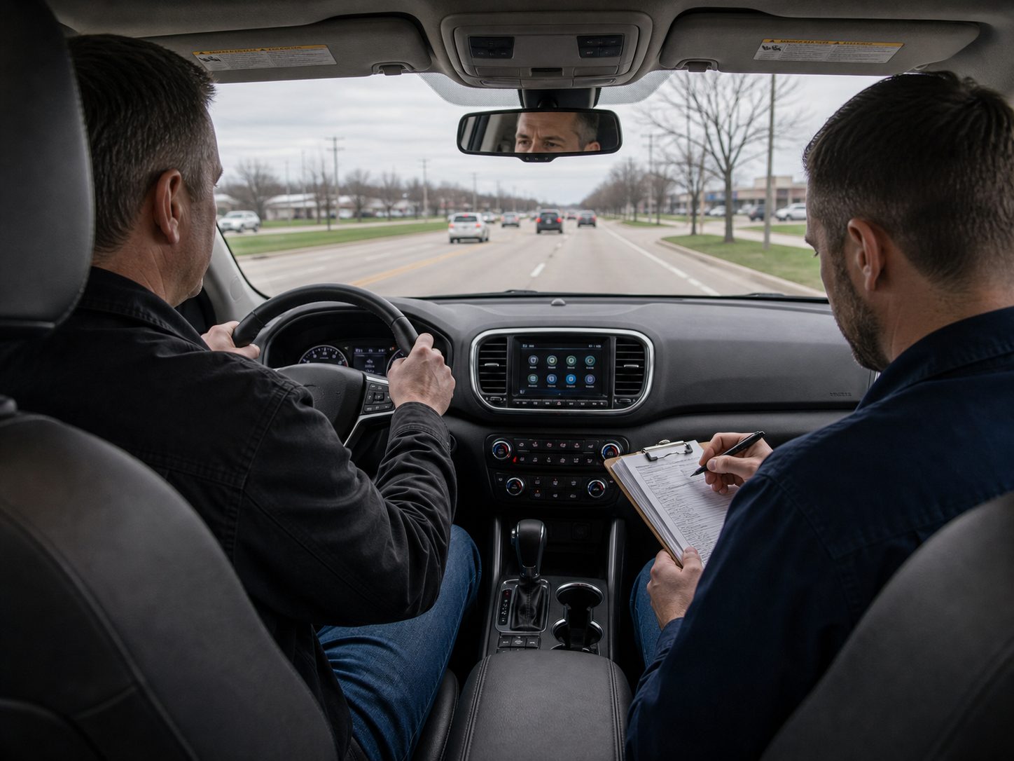 Prospect Heights transmission road test after symptom intake