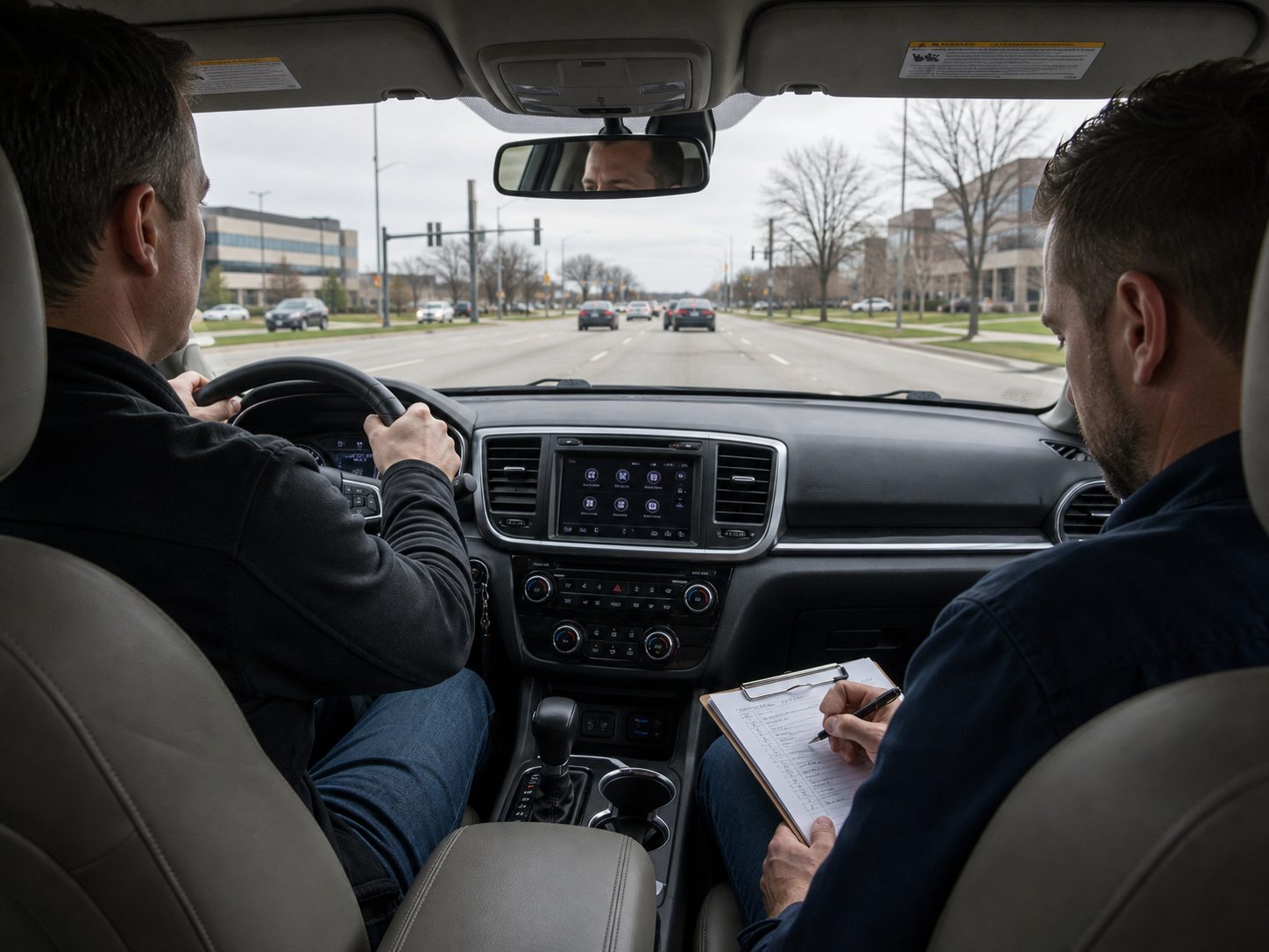 Rolling Meadows transmission road test after symptom intake