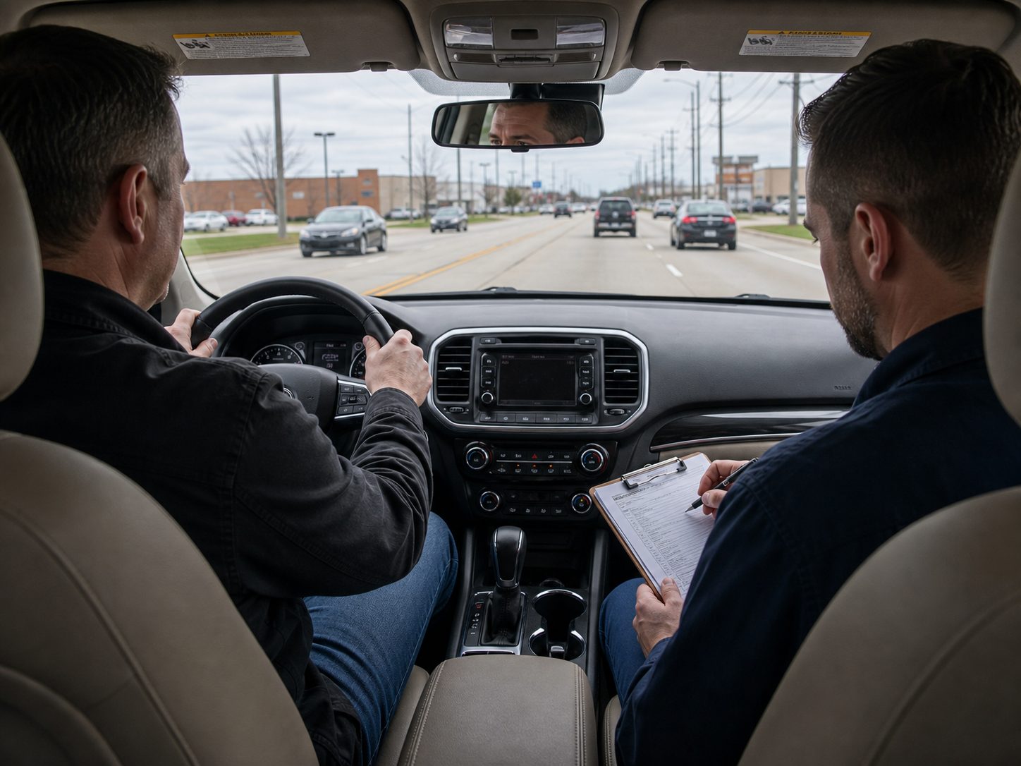 Wheeling road test for slipping and delayed shifting near Milwaukee Avenue