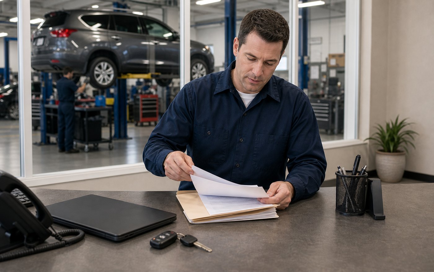 Arlington Heights Transmission service records handled for privacy policy support