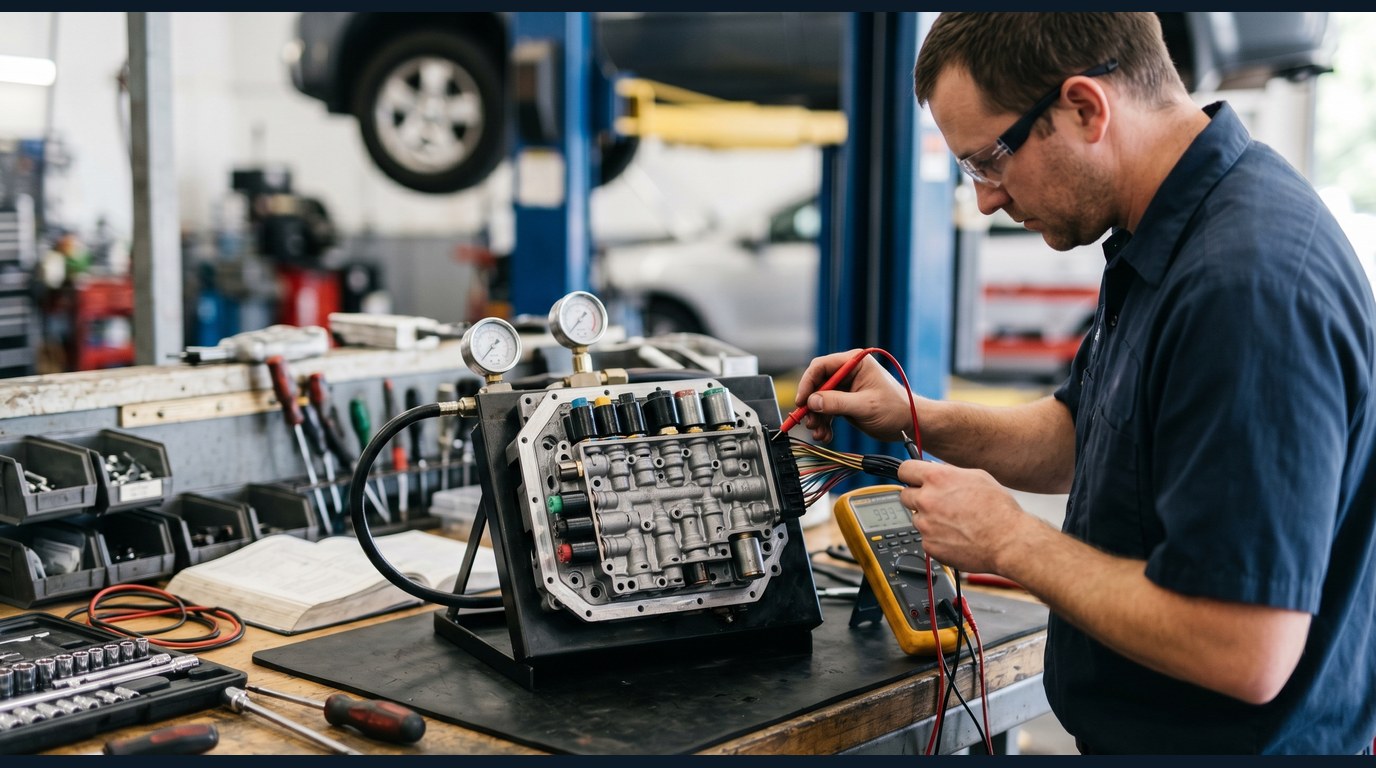 Valve Body Repair repair path inspection Aisin valve body pressure-control repair for Valve Body Repair repair planning