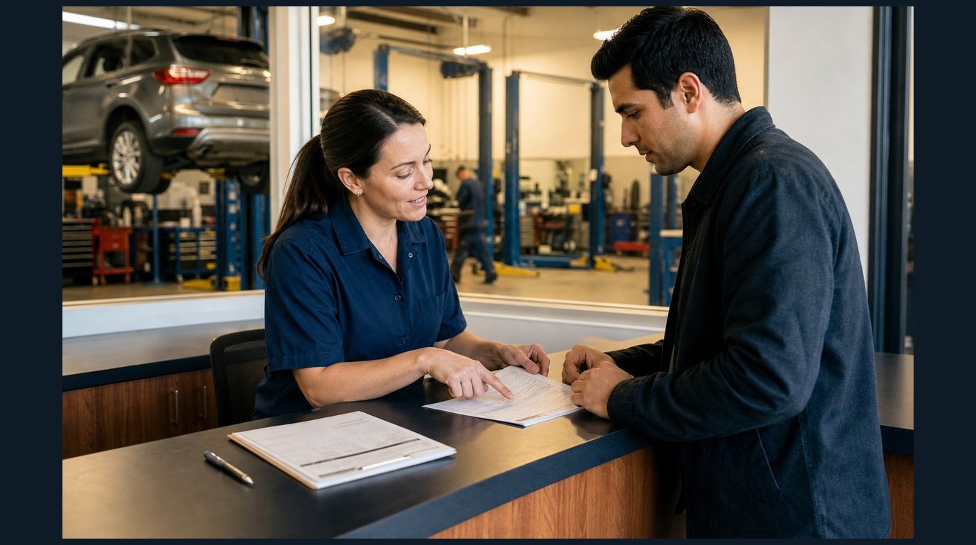 Customer follow-up questions handled at the Arlington Heights Transmission service desk