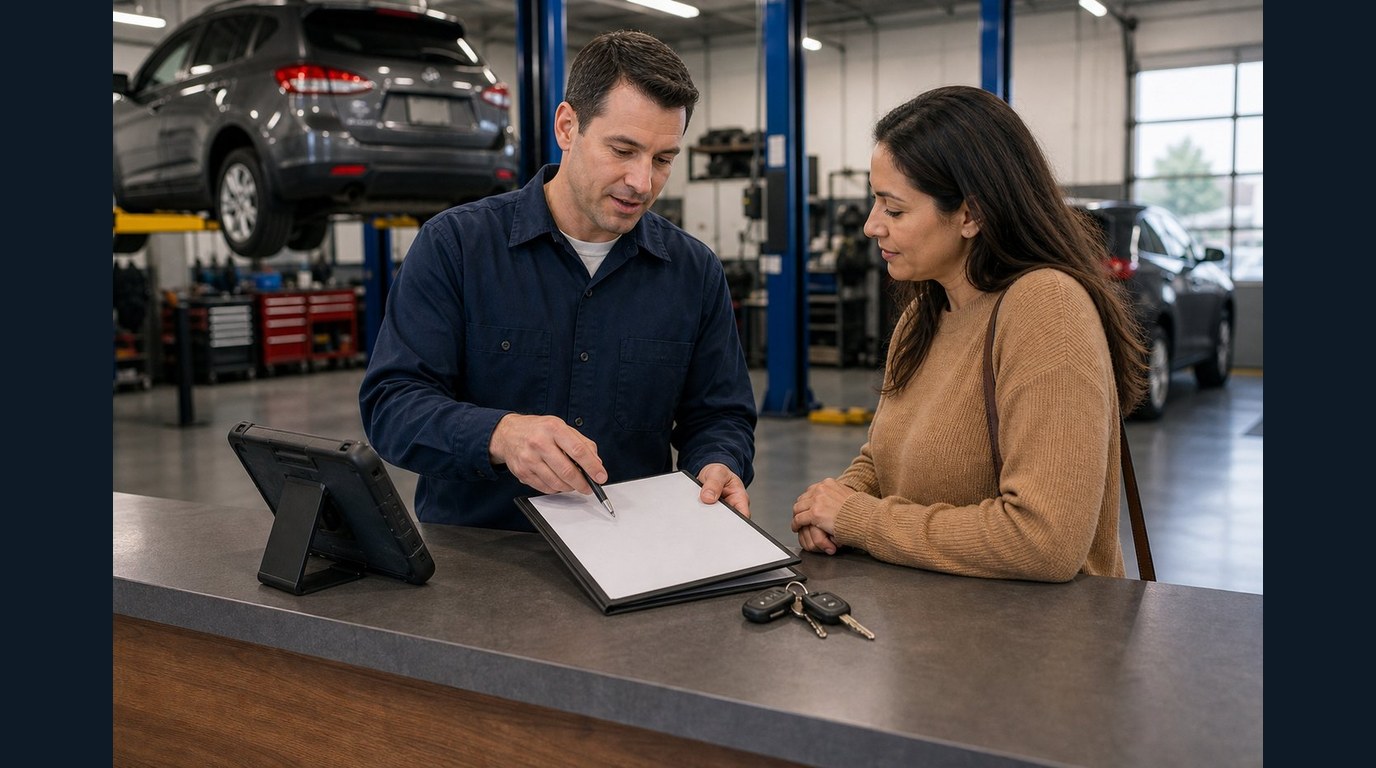 Written estimate authorization discussion before transmission repair work begins