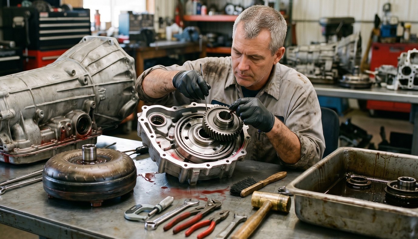 Honda Acura automatic transmission bench inspection for Acura inspection