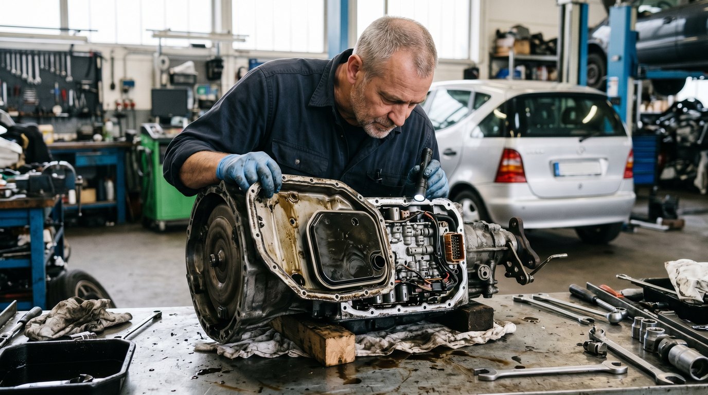 Audi mechatronic and valve body inspection for Audi inspection