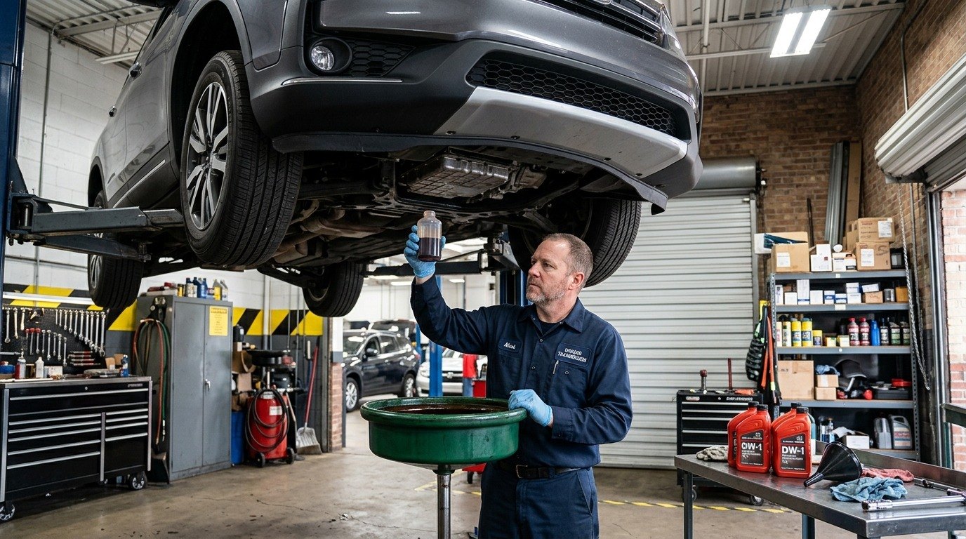 Passport automatic, AWD, towing, shudder, and driveline diagnosis Honda Passport transmission and AWD inspection for Honda Passport transmission repair in Arlington Heights