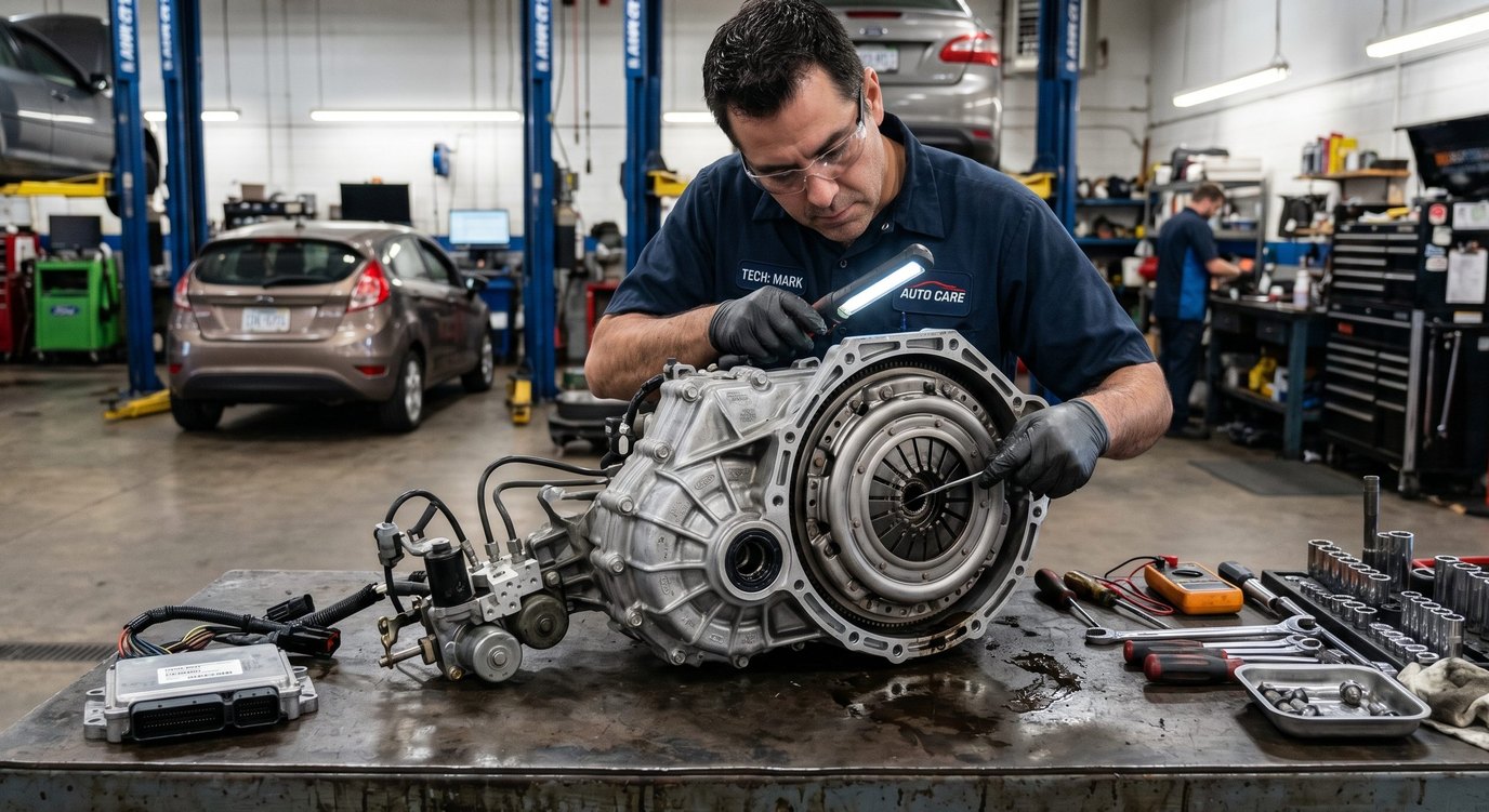 Palisade 8-speed, AWD, family-hauler load, converter, and driveline diagnosis Aisin 8-speed transmission service inspection for Hyundai Palisade transmission repair in Arlington Heights