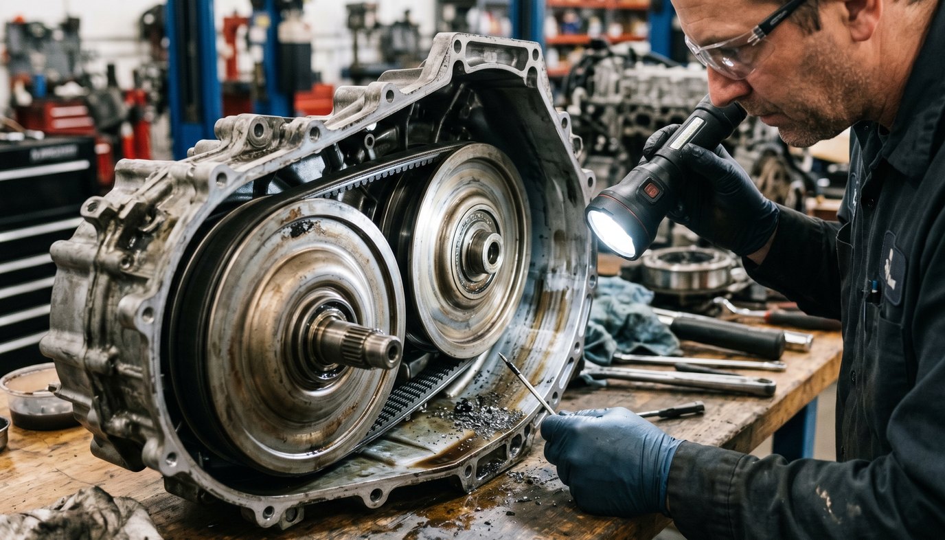 Hyundai A6LF automatic transmission rebuild inspection for Hyundai Palisade symptoms