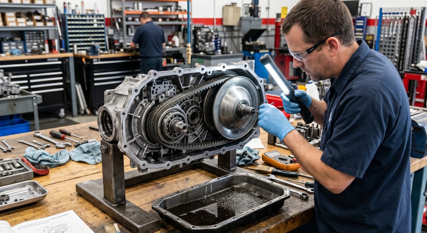 CVT belt and pulley inspection for Infiniti QX50 inspection