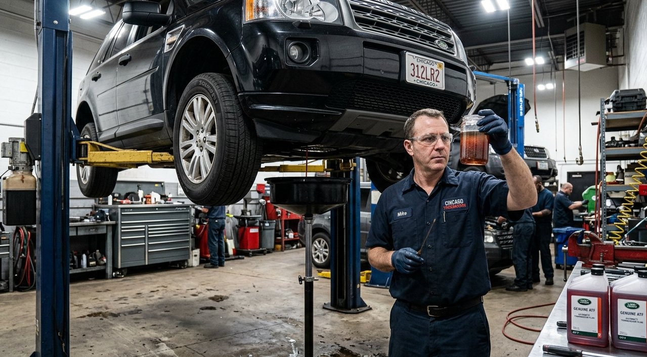 Renegade 9-speed, AWD, delayed engagement, and driveline diagnosis Jeep Renegade transmission and AWD inspection for Jeep Renegade transmission repair in Arlington Heights