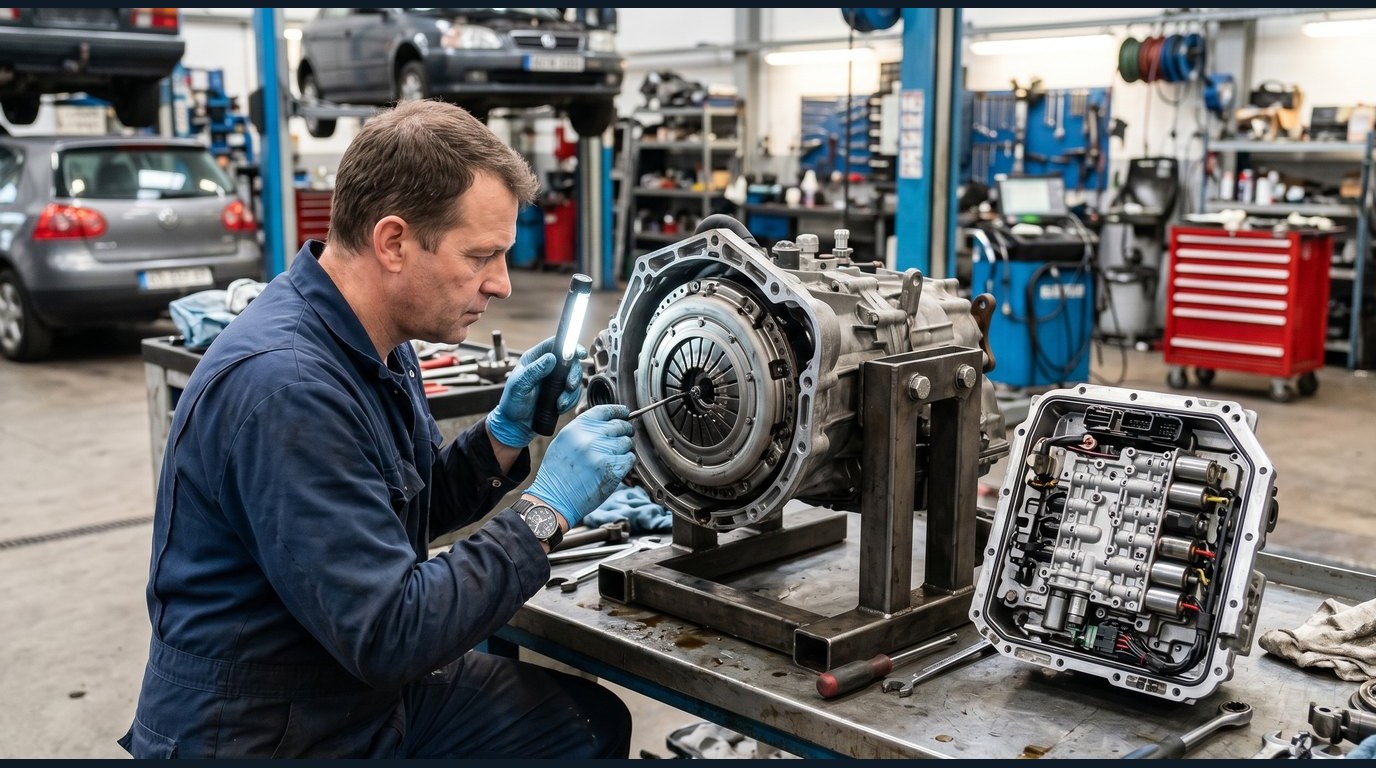 Jeep Commander RFE transmission inspection