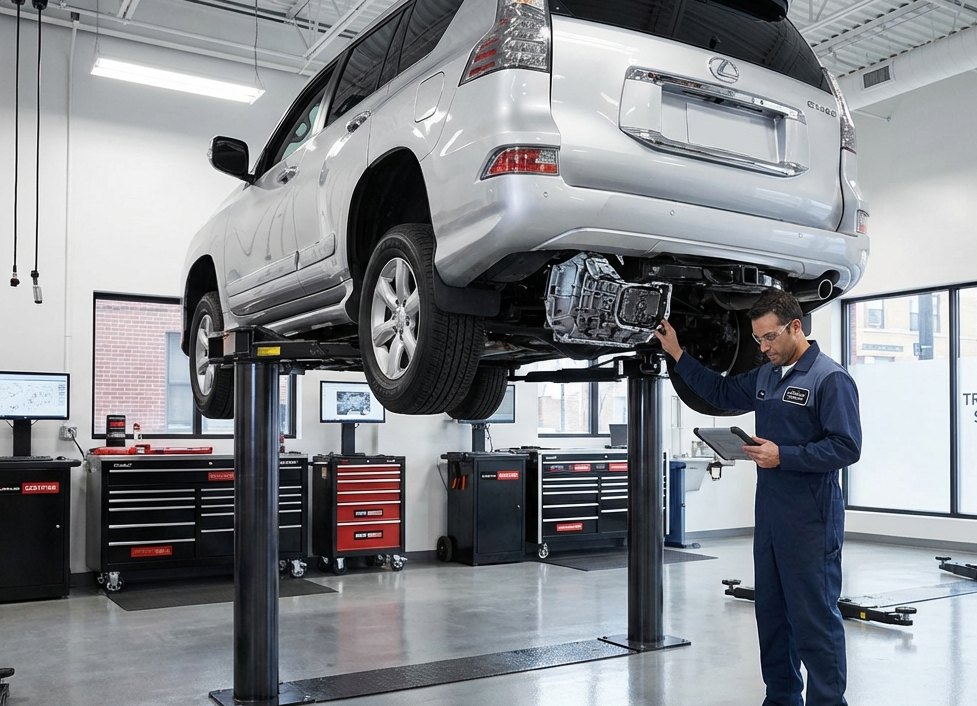 Kia Carnival transmission and family van inspection for Kia Carnival transmission repair in Arlington Heights