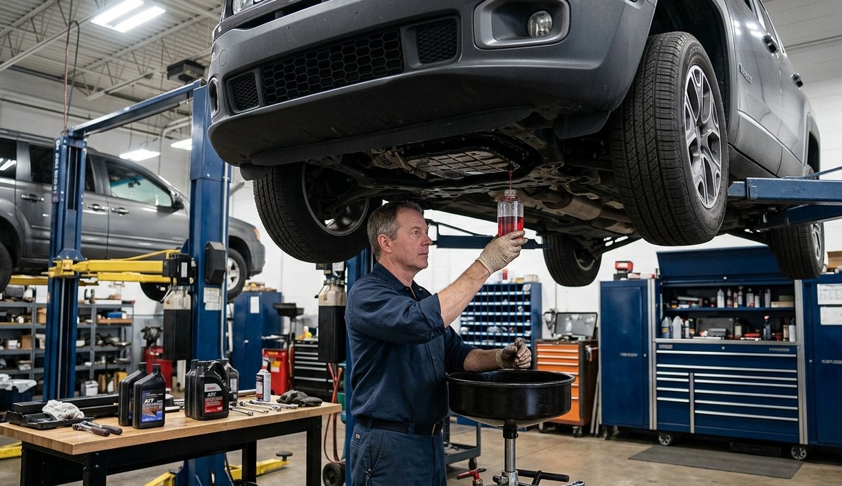 Telluride 8-speed automatic, AWD, towing/load, converter, and cooler diagnosis Kia Telluride transmission and AWD inspection for Kia Telluride transmission repair in Arlington Heights