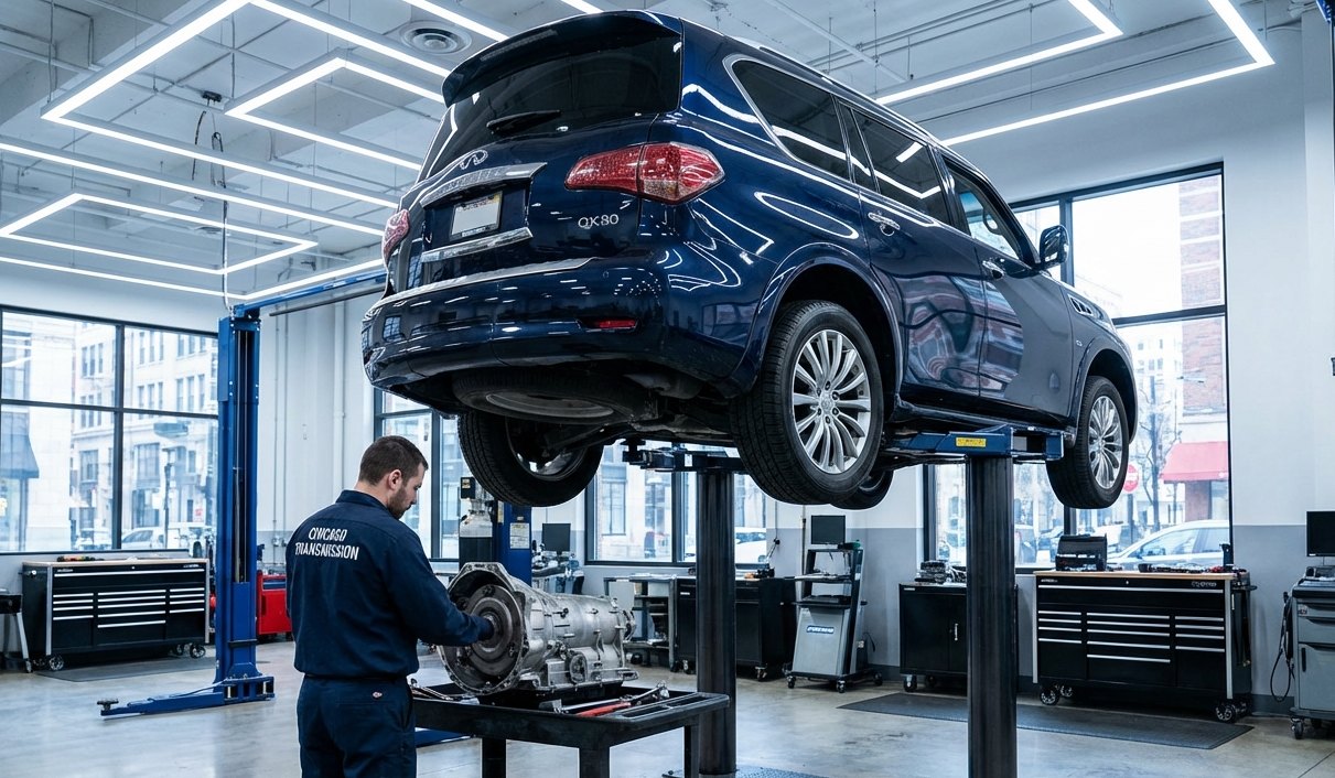 Land Rover transmission and driveline inspection for Land Rover Discovery repair plan