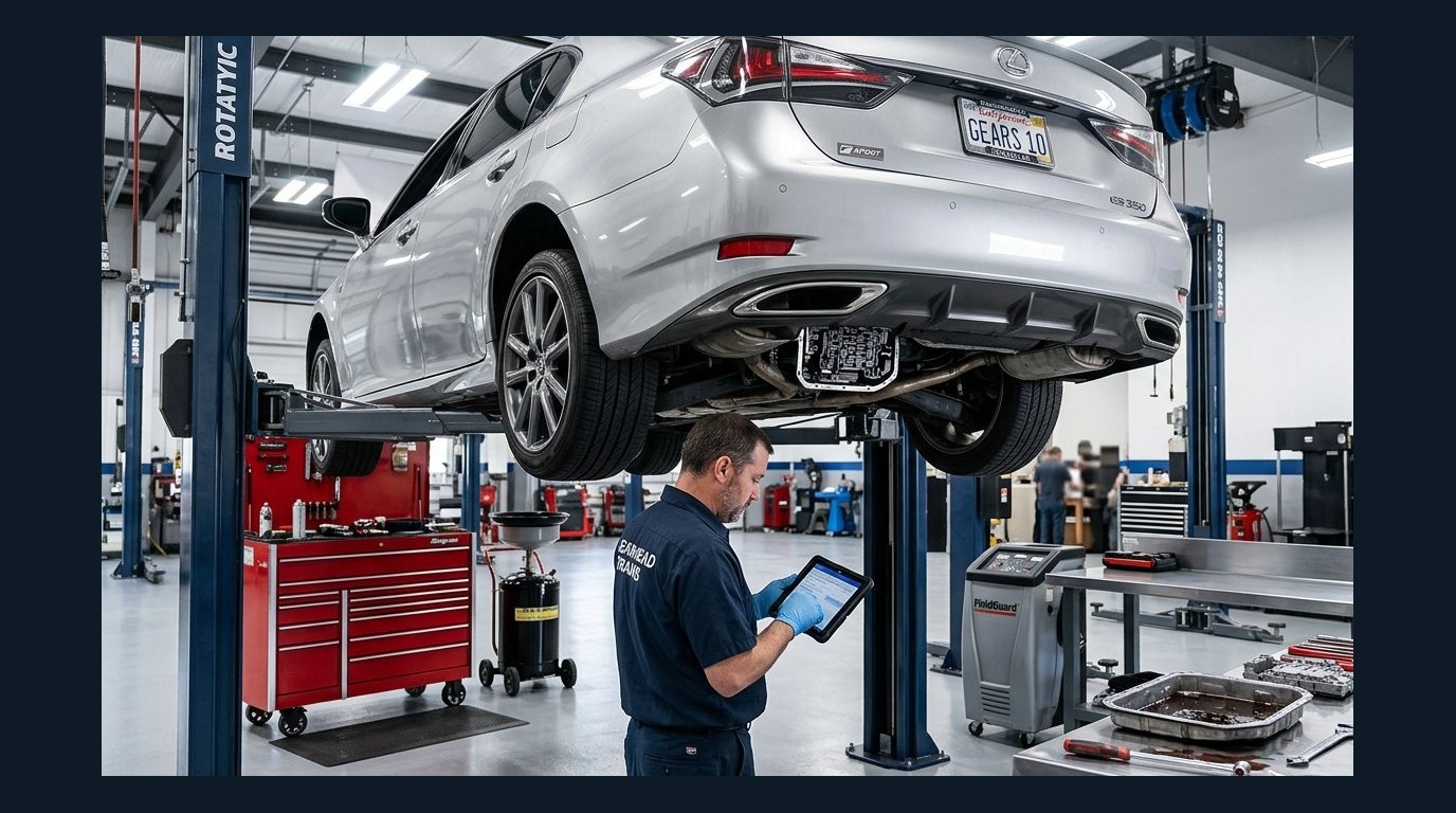 Range Rover transmission and AWD system inspection